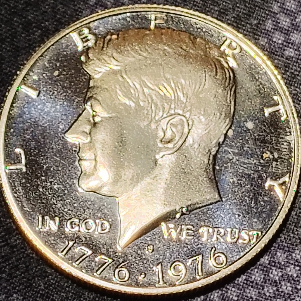 Bicentennial Kennedy Half Dollar Coin